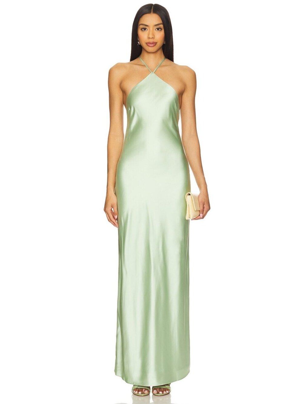 Line & Dot x REVOLVE Kira Maxi Dress in Pistachio Green